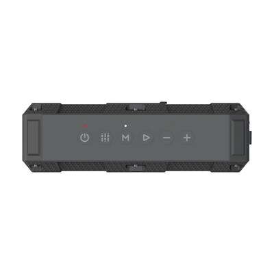 Raycon The Impact Portable Wireless Bluetooth Speaker with Speakerphone, Waterproof, Graphite Black