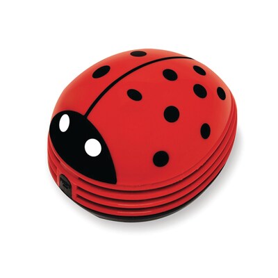 Starfrit Battery Powered Table Vacuum Cleaner, Lady Bug (SRFT80603)