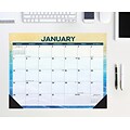 2024 Willow Creek Tropical Beach 22 x 17 Monthly Desk or Wall Calendar, Multicolor (39717)