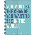 2024 Willow Creek Press Change 6.5 x 8.5 Softcover Weekly Planner (39786)