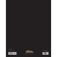 2024 Willow Creek Press Black 7.5 x 9.5 Booklet Monthly Planner (39137)