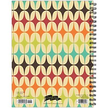 2024 Willow Creek Press Rad Retro 6.5 x 8.5 Spiral Softcover Weekly Planner (39380)