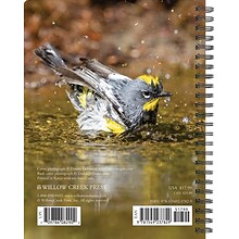 2024 Willow Creek Press Backyard Birds Weekly Engagement Calendar, 6.5 x 8.5 Spiral Planner (37829