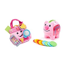 Fisher-Price Laugh & Learn My Smart Purse with Smart Stages Piggy Bank