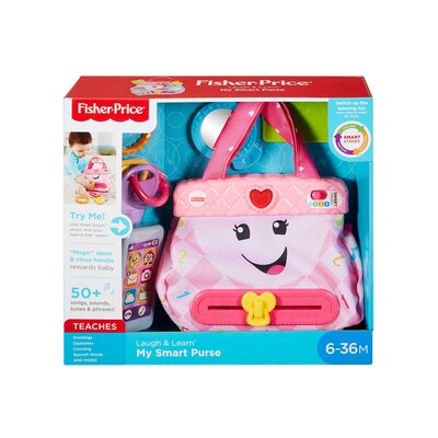 Fisher-Price Laugh & Learn My Smart Purse with Smart Stages Piggy Bank