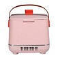 Frigidaire EFMIS308 Retro 6-Can Top-Opening Portable Beverage Mini Fridge/Cooler, Pink