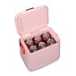 Frigidaire EFMIS308 Retro 6-Can Top-Opening Portable Beverage Mini Fridge/Cooler, Pink