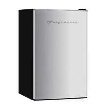 Frigidaire EFR323-6COM Retro 3.2-Cu. Ft. Compact Refrigerator with Freezer, Platinum Design with Chr