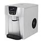 Frigidaire Compact Countertop Ice Maker and Water Dispenser, Silver (EFIC227-SILVER)