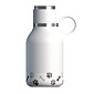 ASOBU Insulated Water Bottle with Removable Dog Bowl, 33 oz., White (ADNANASDB1W)