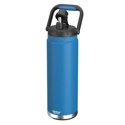 ASOBU Canyon Stainless Steel Vacuum Insulated Water Bottle, 50 oz., Blue (ADNATMF7B)