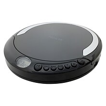 Proscan Personal CD Player with Earbuds, Black (PCD300)