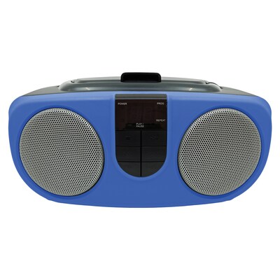 Proscan CD/Radio Boom Box, Blue (PRCD243M)