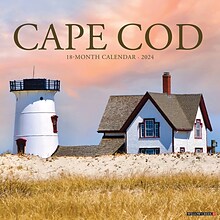 2024 Willow Creek Cape Cod 12 x 12 Monthly Wall Calendar, Multicolor (32831)