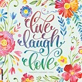 2024 Willow Creek Live, Laugh, Love Art 12 x 12 Monthly Wall Calendar, Multicolor (34309)
