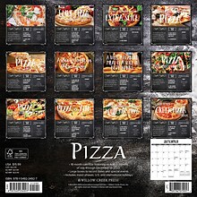 2024 Willow Creek Pizza 12 x 12 Monthly Wall Calendar, Multicolor (34927)