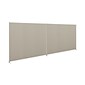 HON Verse In-Line Panel, 60"H x 72"W, Light Gray Finish, Gray Fabric (HONVERSIL6072)