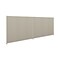 HON Verse In-Line Panel, 60H x 72W, Light Gray Finish, Gray Fabric (HONVERSIL6072)