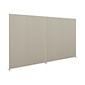 HON Verse In-Line Panel, 72"H x 60"W, Light Gray Finish, Gray Fabric (HONVERSIL7260)
