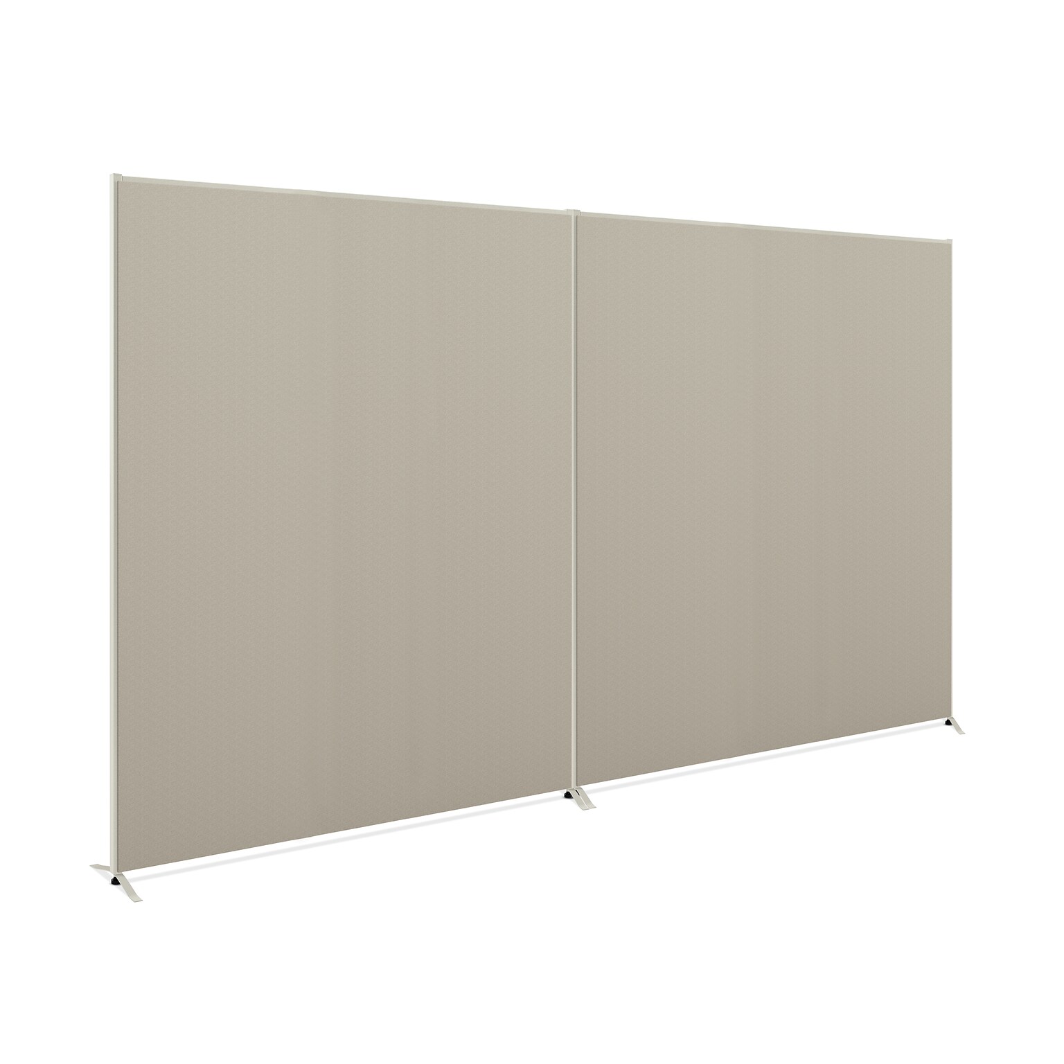 HON Verse In-Line Panel, 72H x 60W, Light Gray Finish, Gray Fabric (HONVERSIL7260)