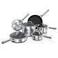 Ninja Foodi NeverStick Stainless Cookware Set, 10 Pieces (C69500)