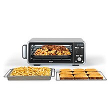 Ninja Foodi 13-in-1 Dual Heat Air Fry Oven, Stainless, Black/ Silver (SP301)