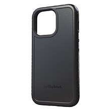 cellhelmet Fortitude Series Phone Case for iPhone 13 Pro, Onyx Black (C-Fort-i6.1-Pro-2021-OB)