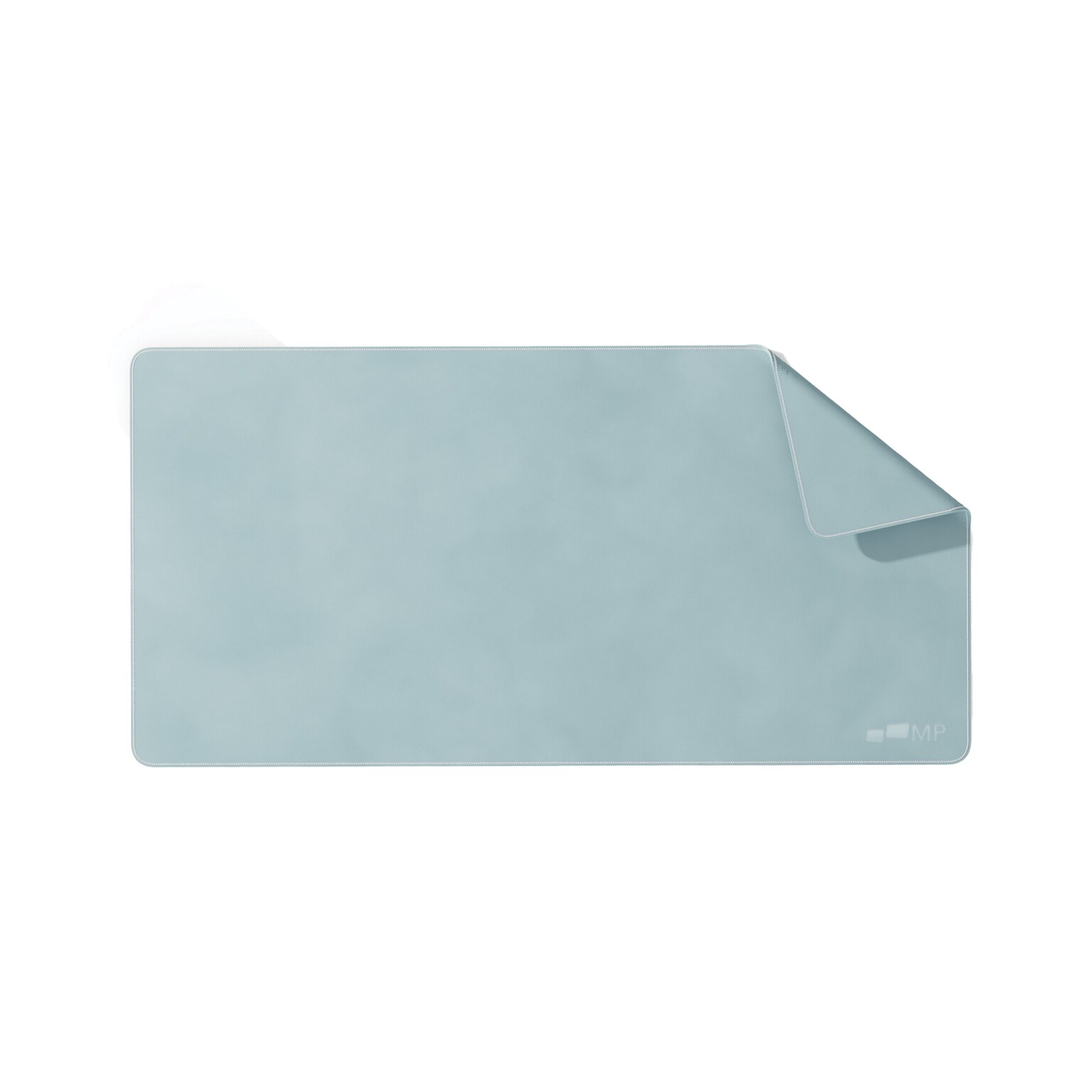 Mobile Pixels Inc. PU Leather Desk Mat, 31.5 x 15.75, Haze Blue (115-1001P05)