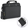 TechProtectus Shockproof Laptop Briefcase for 11-13 Laptops, Black (RTP-BK-BC13)