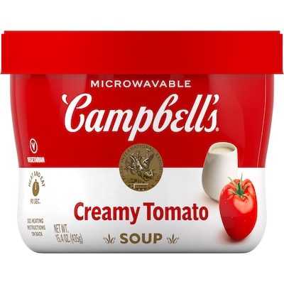 Campbells R&W Creamy Tomato 15.4oz Bowl, 8 count (351-00006)