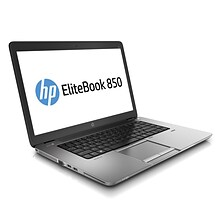HP EliteBook 850G1 15.6 Refurbished Laptop, Intel i5(4300U) 1.9GHz Processor, 8GB Memory, 128GB SSD