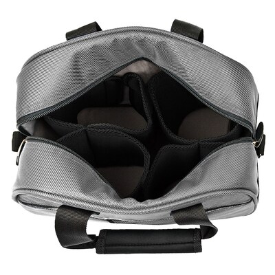 Vangoddy DSLR and Camcorder Camera Case Shoulder Bag, Gray (CAMLEA951)