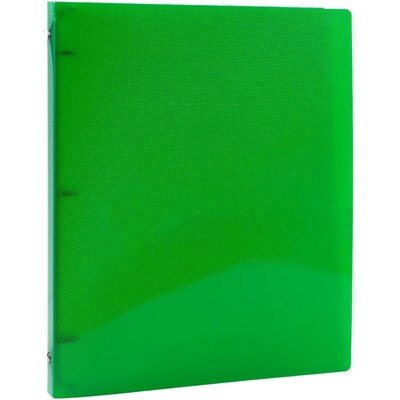 JAM Paper 1/2 3-Ring Binder,Green (PB75237GR)