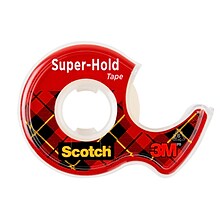 Scotch Super-Hold Invisible Tape, 1.5 in x 18 yds. (198W)