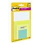 Post-it Super Sticky Notes, Assorted Collection, 45 Sheet/Pad, 4 Pads/Pack (4622-SSGRID-TR)