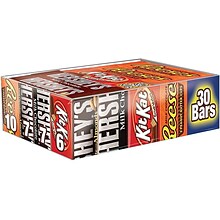 Hersheys Assorted Milk Chocolate Candy Bars, 52 oz. (HEC20650)