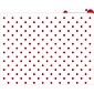 Barker Creek File Folder Set, 1/3-Cut Tab, Letter Size, Red & White Dot, 24/Set (4392)