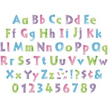 Barker Creek Tie-Dye Letters and Numbers, 255/Set (1739)