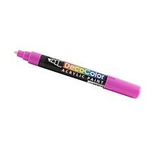 Marvy Uchida Acrylic Paint Markers, Chisel Tip, Pink, 2/Pack (526315PIa)