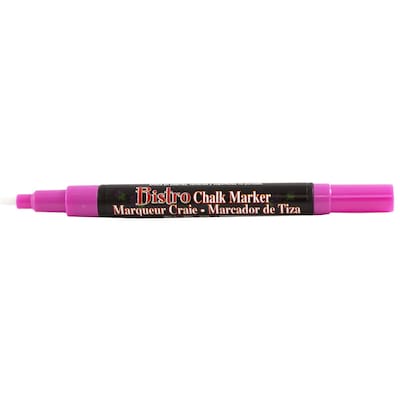 Marvy Uchida® Fine Point Erasable Chalk Markers, Hot Pink, 2/Pack (526482HPa)