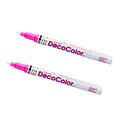 Marvy Uchida Opaque Paint Markers, Fine Tip, Rosemary Pink, 2/Pack (7665907a)