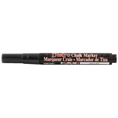 Marvy Uchida® Fine Point Erasable Chalk Markers, Black, 2/Pack (526482BAa)