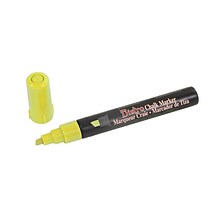 Marvy Uchida® Chisel Tip Erasable Chalk Markers, Yellow, 2/Pack (526483YEa)