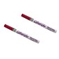 Marvy Uchida Calligraphy Opaque Paint Markers, Red, 2/Pack (6517629a)