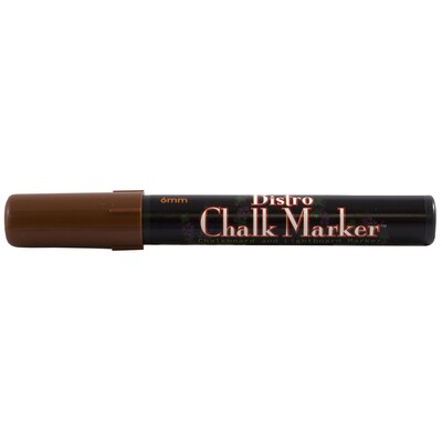 Marvy Uchida® Broad Point Erasable Chalk Markers, Brown, 2/Pack (526480BRa)