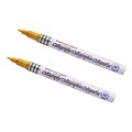 Marvy Uchida Calligraphy Opaque Paint Markers, Gold, 2/Pack (6514957a)