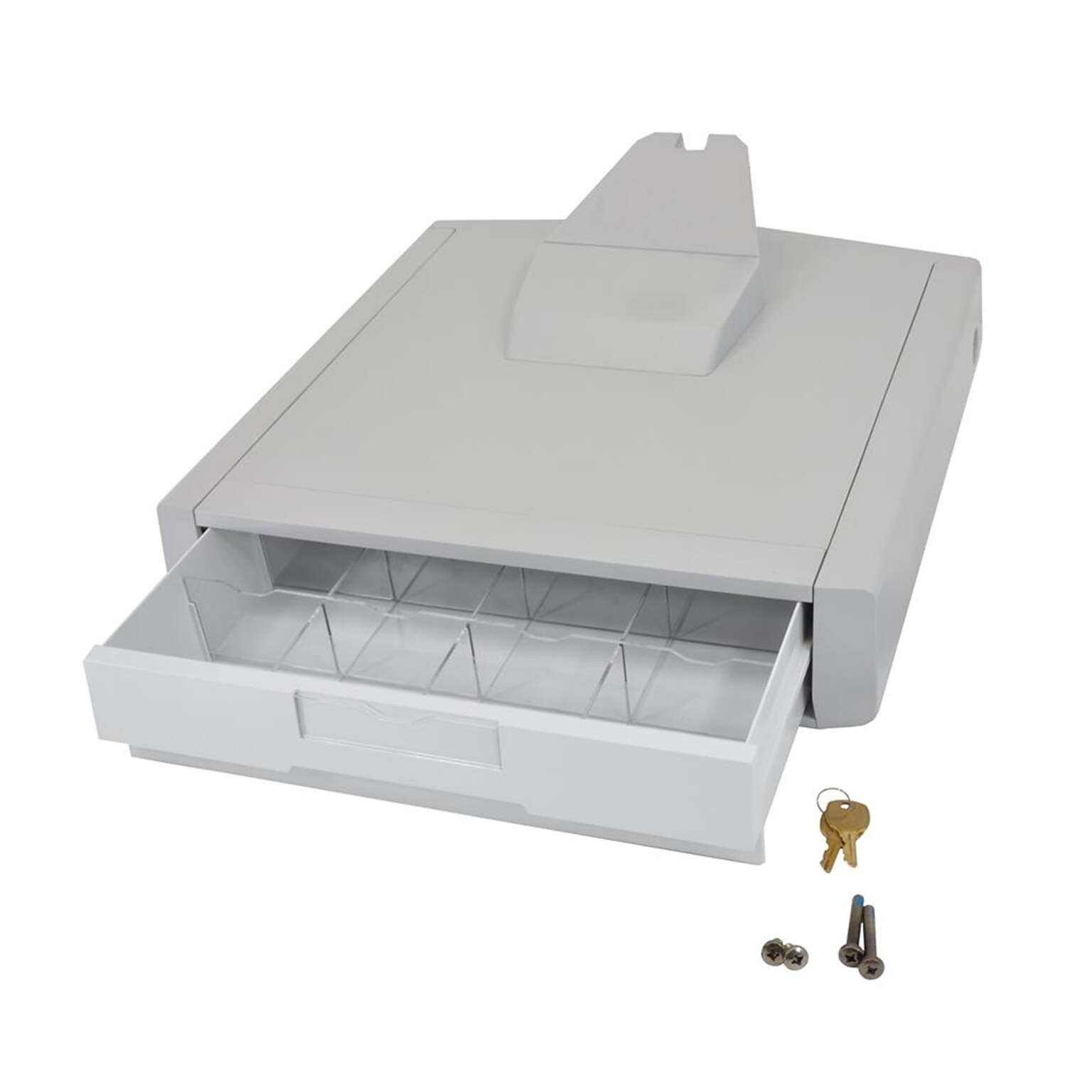 Ergotron 16-Compartment Plastic Drawer Organizer, Gray/White (97-863)