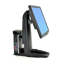 Ergotron Neo-Flex Adjustable Display Stand, 24 Screen Support, Black (33-338-085)