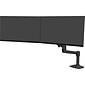 Ergotron LX AdjustableDual Direct Arm Mounting Arm, 25" Screen Support, Matte Black (45489224)
