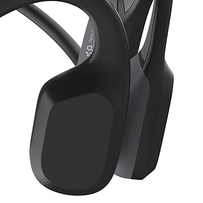 OPN Sound Mezzo Wireless Bluetooth Bone-Conduction Neckband Headphones with Microphone, Black (OS200